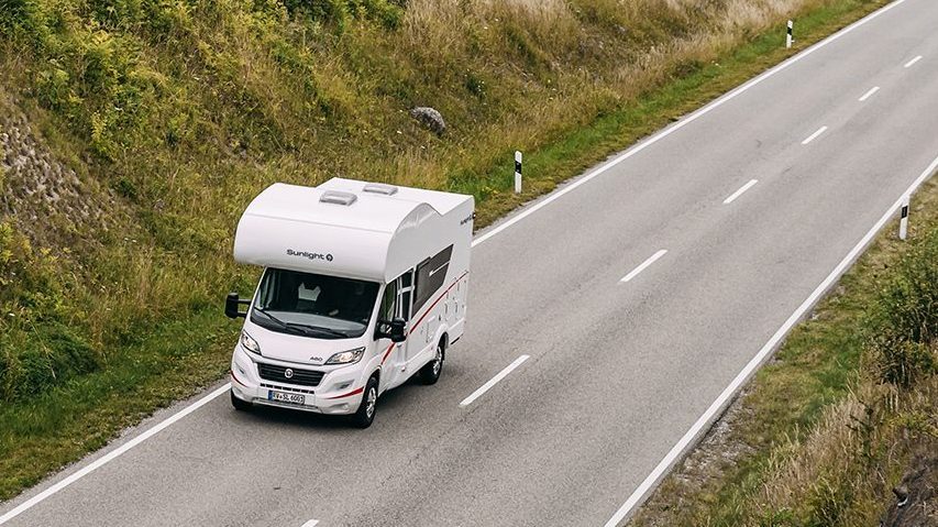 Sunlight A72 sur les routes